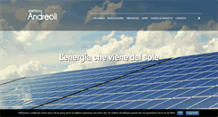 Desktop Screenshot of elettricandreoli.it